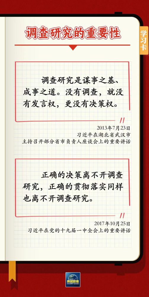 學(xué)習(xí)卡丨如何深入調(diào)查研究？跟總書記學(xué)習(xí)“五字訣”