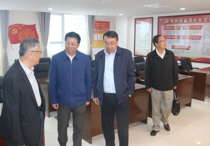 青海省副省長(zhǎng)、省國(guó)資委黨委書記、主任王黎明，蒞臨省物產(chǎn)集團(tuán)調(diào)研指導(dǎo)工作